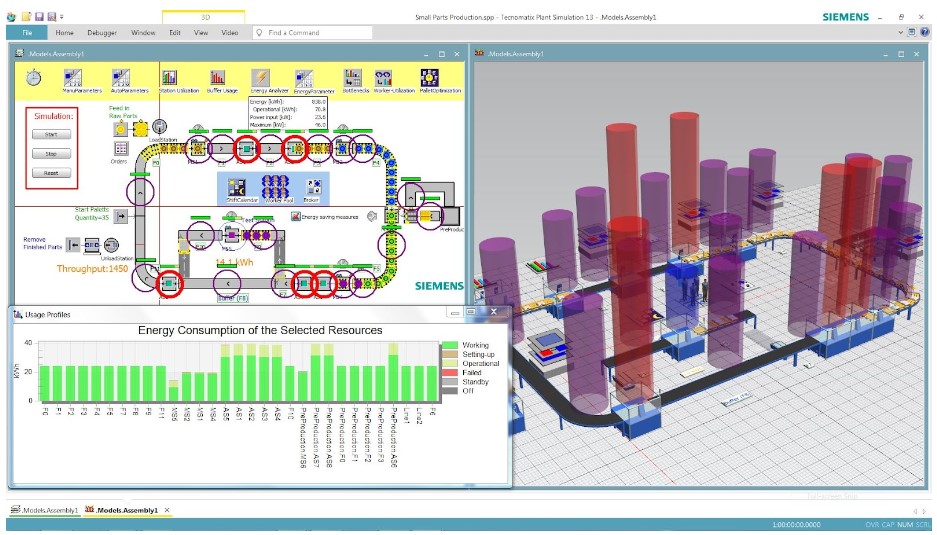 La simulación de planta permite a las empresas diseñar y modelar plantas industriales de manera eficiente, optimizando procesos y reduciendo costos. Utiliza modelos digitales para prever problemas, mejorando la productividad y seguridad antes de la implementación real.