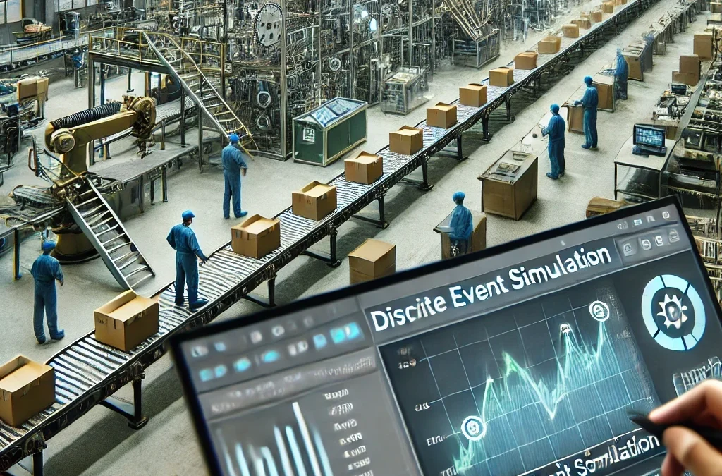 Process Optimization through Discrete Event Simulation